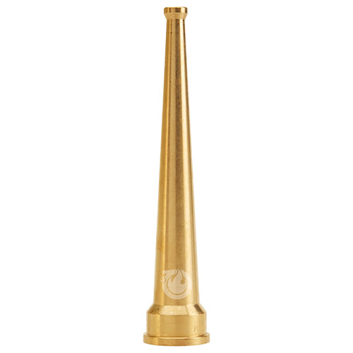 Brass 1" Smooth Bore Fire Nozzle (NPSH)