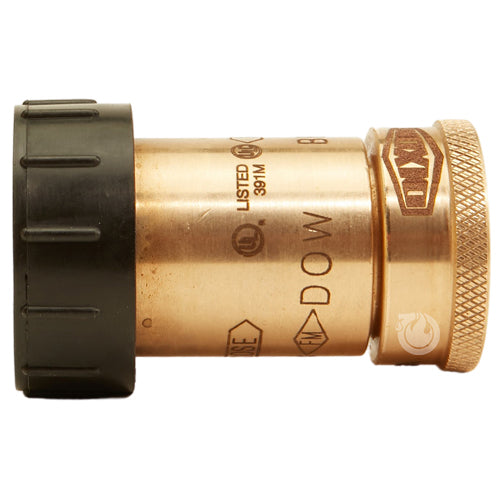 Brass 1" Heavy-Duty Industrial Nozzle (NPSH)