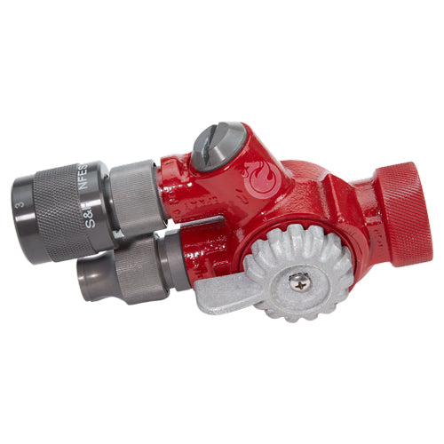 1" Red Twin Tip Forestry Nozzle (NPSH)