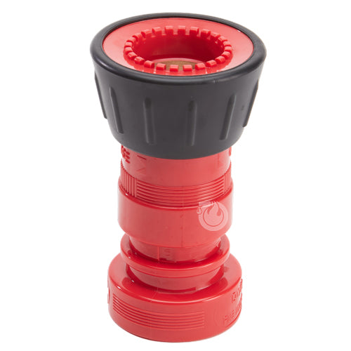 Plastic 1 1/2" Red Fire Nozzle With Bumper (NH)