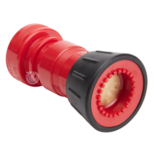 Plastic 1 1/2" Red Fire Nozzle With Bumper (NH)