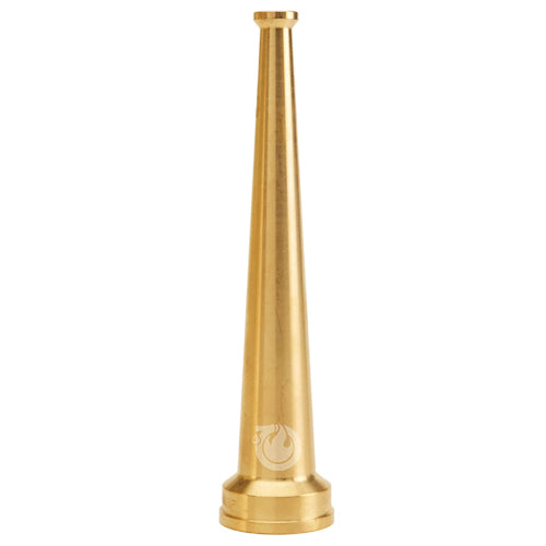 Brass 1 1/2" Smooth Bore Fire Nozzle (NH)