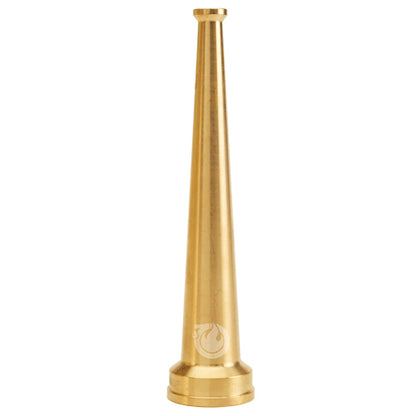Brass 1 1/2" Smooth Bore Fire Nozzle (NH)