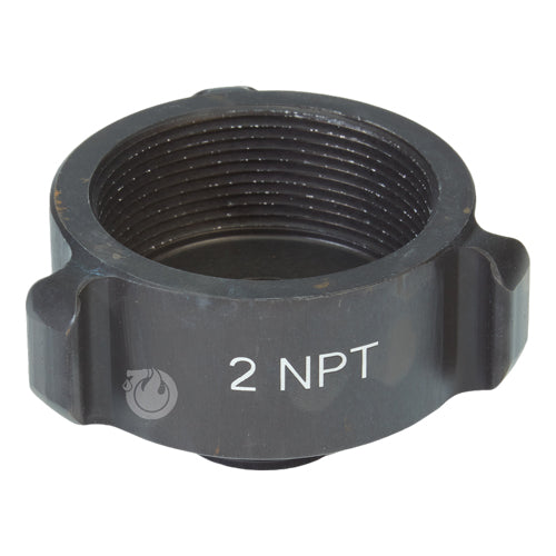 Aluminum 2" Female NPT to 1" Male NH