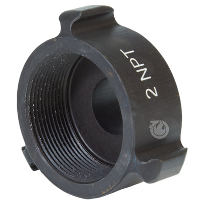 Aluminum 2" Female NPT to 1" Male NH