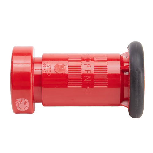 Plastic 1 1/2" Red Fire Nozzle (NPSH)