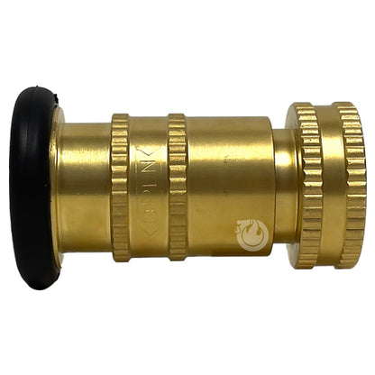 Brass 1 1/2" Fire Nozzle (NPSH)
