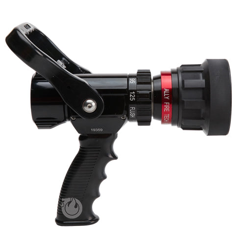 Aluminum 1 1/2" Heavy-Duty 30 to 125 GPM Fire Nozzle (NPSH)