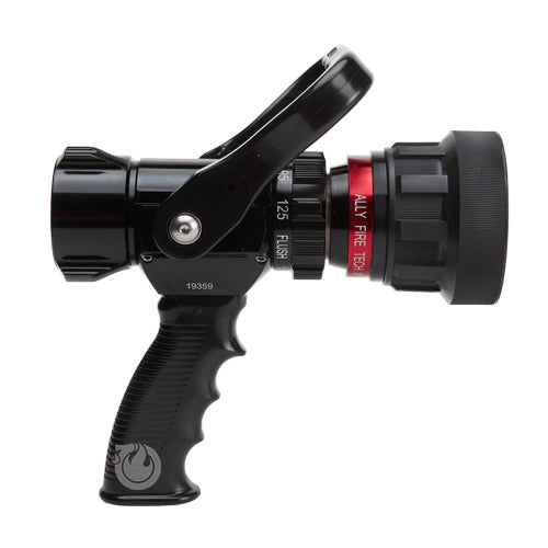 Aluminum 1 1/2" Heavy-Duty 30 to 125 GPM Fire Nozzle (NPSH)