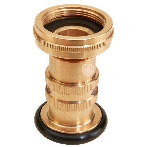 Brass 2" Heavy-Duty Industrial Fire Nozzle (NPSH)
