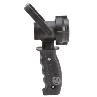 Plastic 1 1/2" NH Ball Shut-Off With Pistol Grip