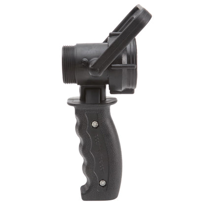 Plastic 1 1/2" NH Ball Shut-Off With Pistol Grip