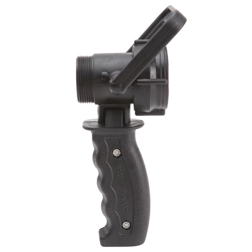 Plastic 1 1/2" NH Ball Shut-Off With Pistol Grip