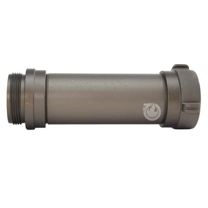 Aluminum 2 1/2" Discharge Pipe With Stream Straightener (11" Long)
