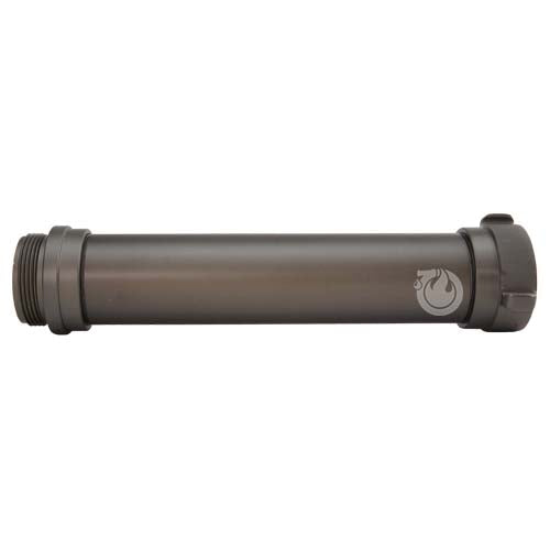 Aluminum 2 1/2" Discharge Pipe With Stream Straightener (16" Long)