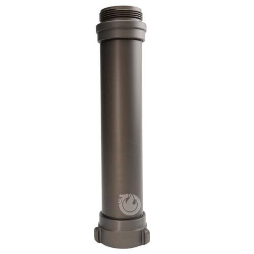 Aluminum 2 1/2" Discharge Pipe With Stream Straightener (16" Long)