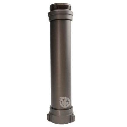 Aluminum 2 1/2" Discharge Pipe With Stream Straightener (16" Long)