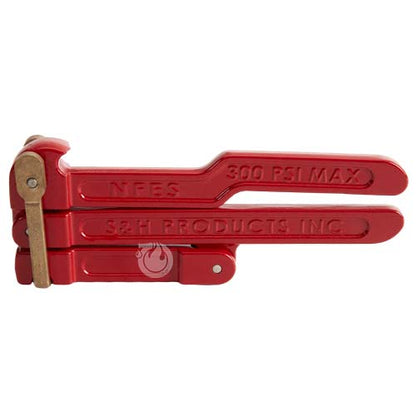 1 1/2" Red Forestry Hose Clamp