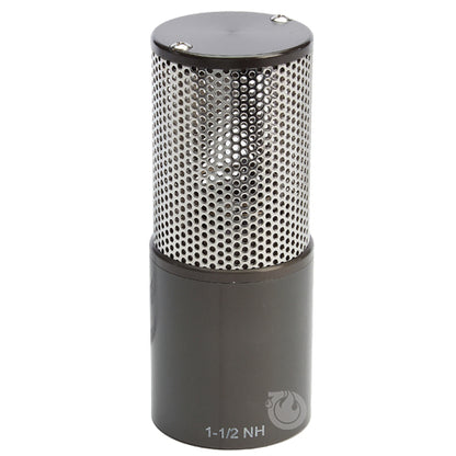 Aluminum 1 1/2" NH Barrel Strainer with Foot Valve