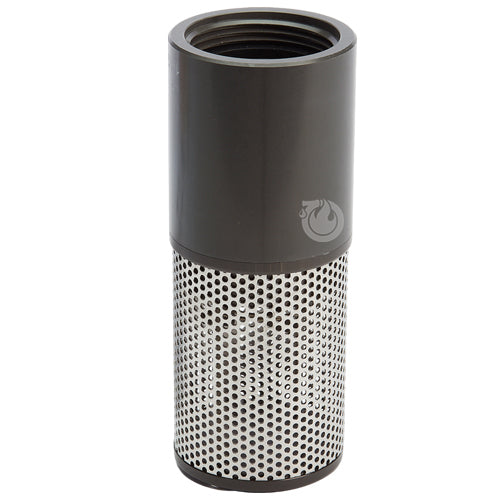 Aluminum 1 1/2" NH Barrel Strainer with Foot Valve