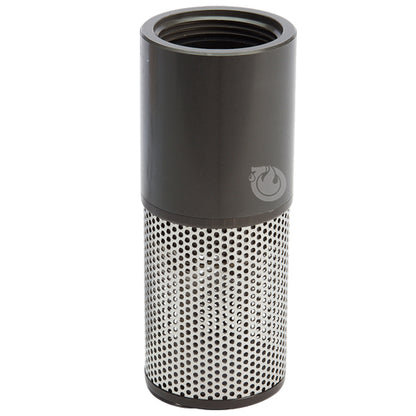 Aluminum 1 1/2" NH Barrel Strainer with Foot Valve