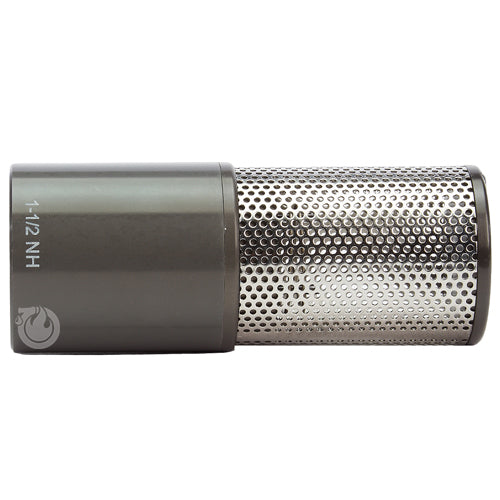 Aluminum 1 1/2" NH Barrel Strainer with Foot Valve