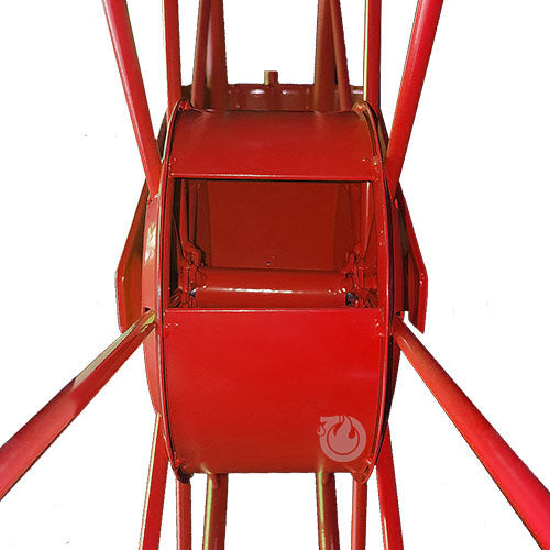 Red 2 1/2" Fire Hose Reel