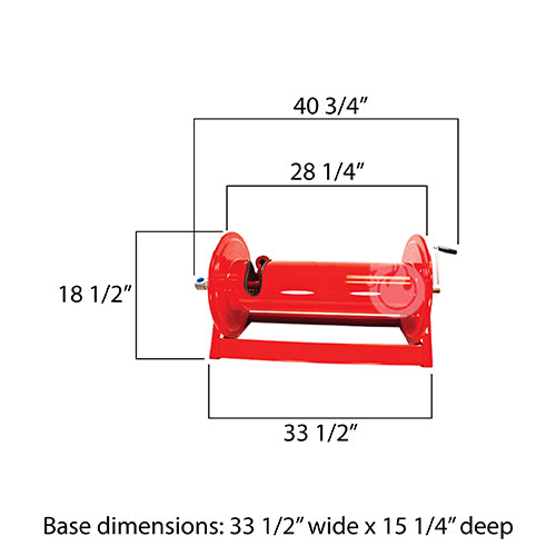 Live 1" Booster Fire Hose Storage Reel
