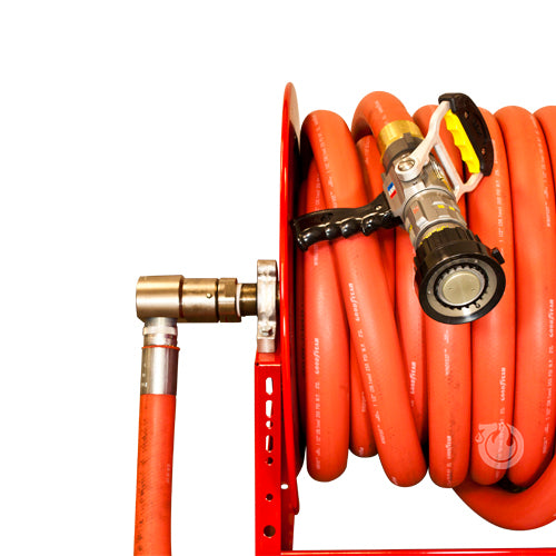 Live 1 1/2" Booster Fire Hose Storage Reel