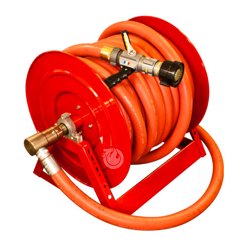 Live 1 1/2" Booster Fire Hose Storage Reel