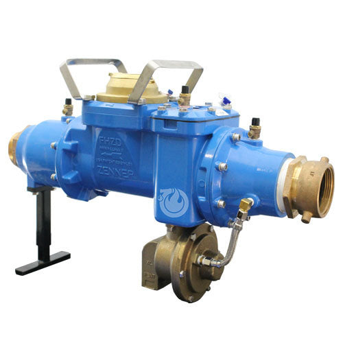 Backflow Preventer With Water Meter and Relief Valve