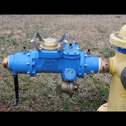 Backflow Preventer With Water Meter and Relief Valve