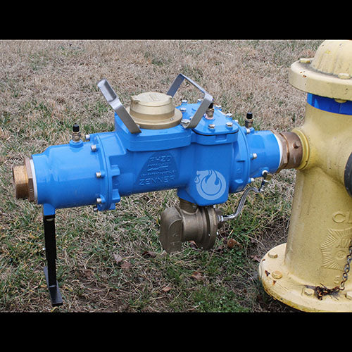 Backflow Preventer With Water Meter and Relief Valve