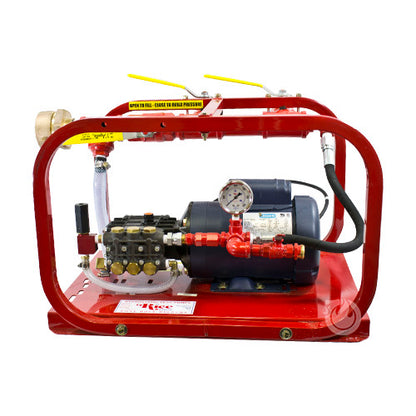 Two Outlet 3 GPM 500 PSI Electric Fire Hose Tester