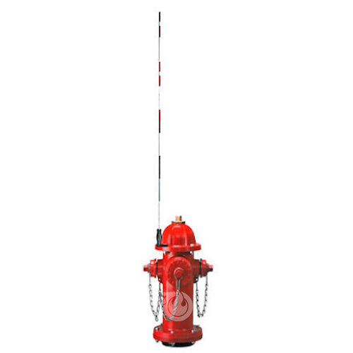 Top Mount Fiberglass Hydrant Marker - Steel Bracket