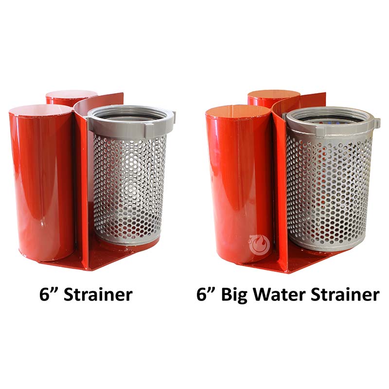 Aluminum 6" NH Self Leveling Floating Strainer