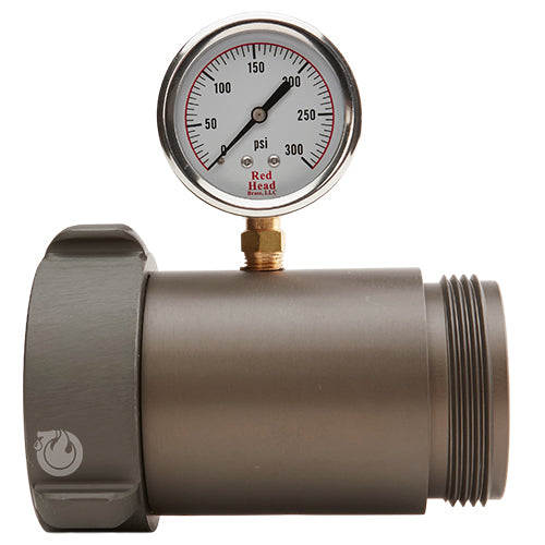 Aluminum 2 1/2" NH Threaded Line Gauge