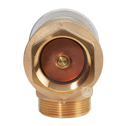 Cast Valve 1 1/2" Female NPT to 1 1/2" Male NH