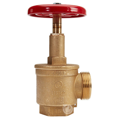 Forged Valve 1 1/2" Female NPT to 1 1/2" Male NH