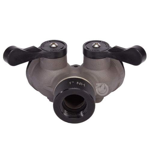 Aluminum 1" NH Inlet x (2) 1" NH Outlet
