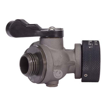Aluminum 1 1/2" NH Inlet x (2) 1" NPSH Outlet