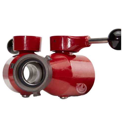 Aluminum 1 1/2" NH Inlet X (2) 1 1/2" NH Outlet