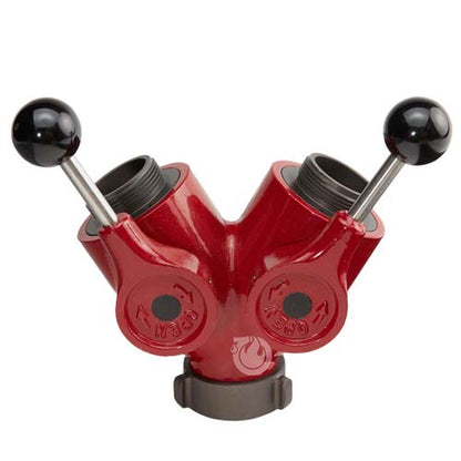 Aluminum 1 1/2" NPSH Inlet x (2) 1 1/2" NPSH Outlet