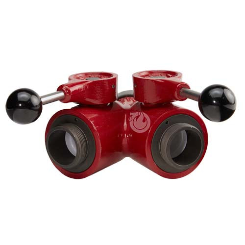 Aluminum 1 1/2" NPSH Inlet x (2) 1 1/2" NPSH Outlet