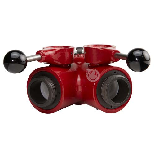 Aluminum 2 1/2" NH Inlet X (2) 1 1/2" NH Outlet