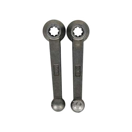 Aluminum Heavy-Duty 2 1/2" NH Inlet X (2) 1 1/2" NH Outlet