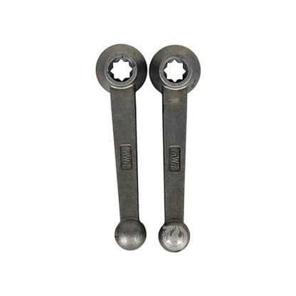 Aluminum Heavy-Duty 2 1/2" NH Inlet X (2) 1 1/2" NH Outlet