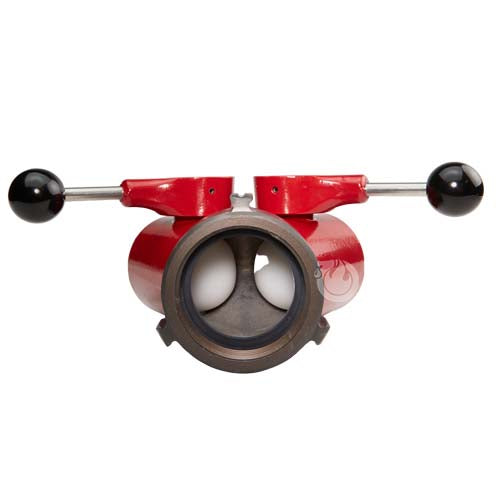 Aluminum 2 1/2" NH Inlet X (2) 1 1/2" NPSH Outlet