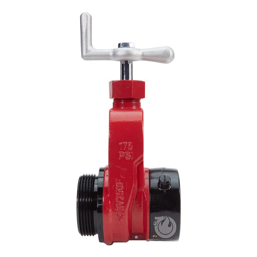 Red Aluminum 2 1/2" Fire Hydrant Gate Valve