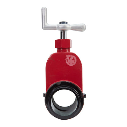 Red Aluminum 2 1/2" Fire Hydrant Gate Valve